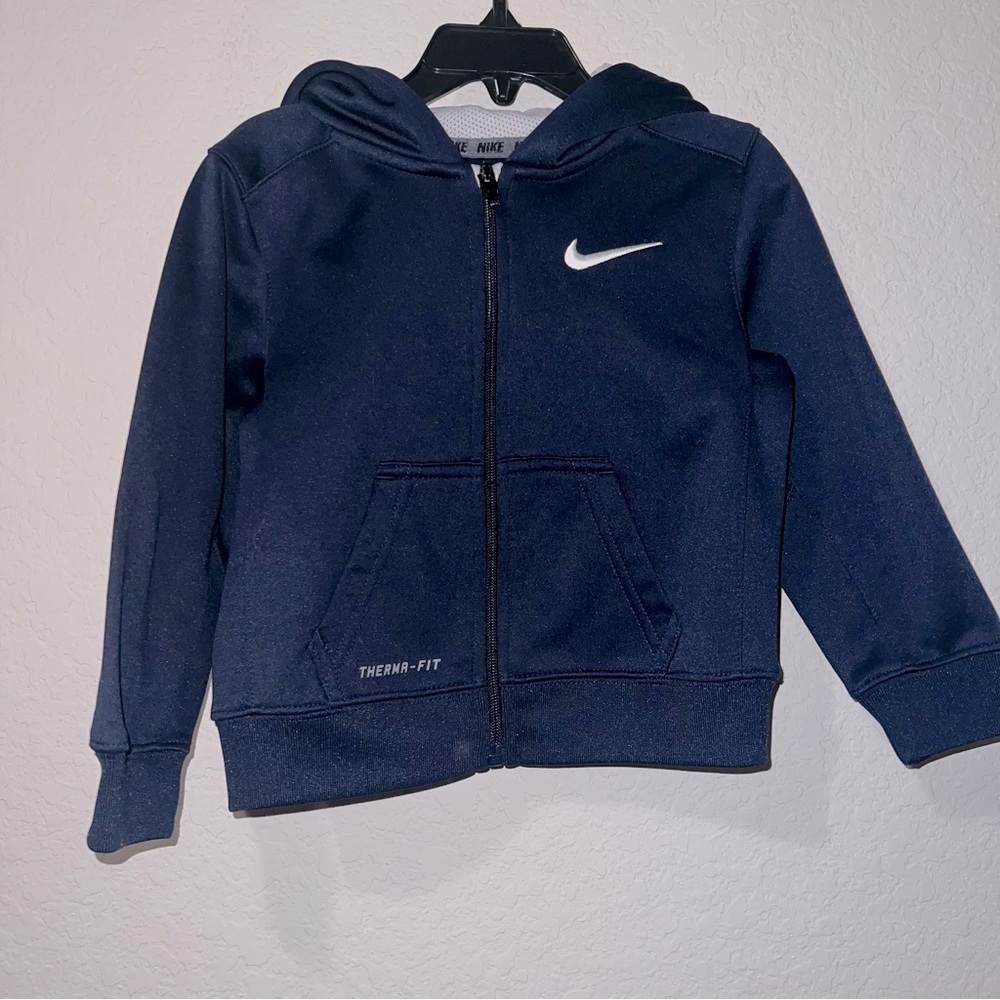 Nike Navy Blue Zip up Hoodie